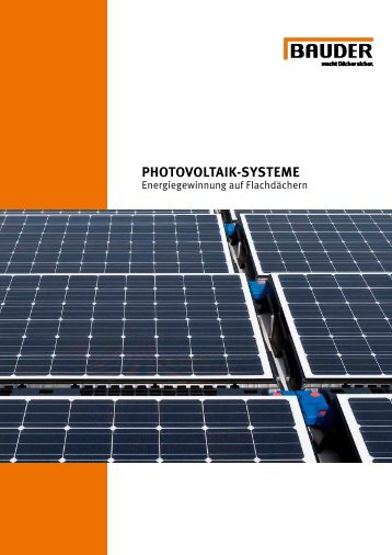 Bauder Photovoltaik-Systeme (0213/DE)