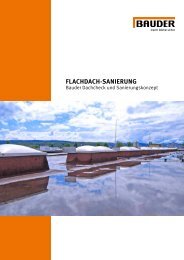 Verlegeanleitung Bauder Flachdach-Details