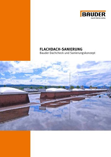 Bauder Flachdach-Sanierung (0214/DE)