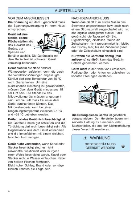 Gebrauchsanweisung MW 26 - Bauknecht