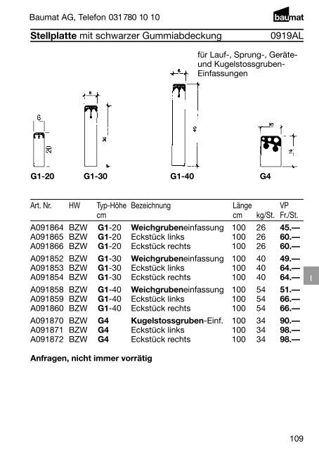 Produkt- und Preiskatalog Betonwaren 2013 - Baumat AG