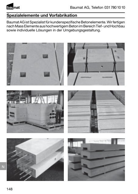 Produkt- und Preiskatalog Betonwaren 2013 - Baumat AG