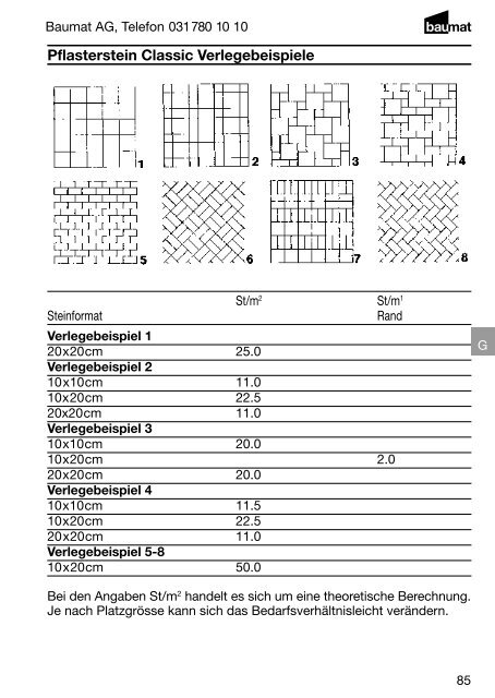 Produkt- und Preiskatalog Betonwaren 2013 - Baumat AG