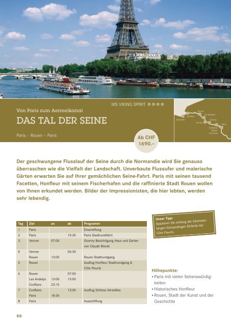 Flussreisen vom Spezialisten. - Baumann Cruises