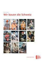 Bauberufe-Magazin - Schweizerischer Baumeisterverband