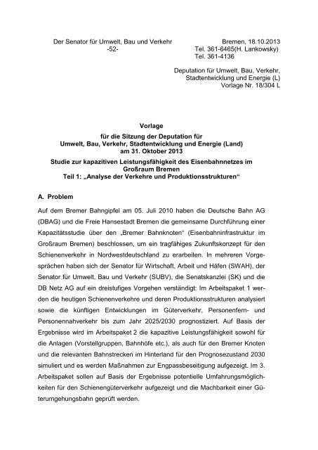 Studie zur kapazitiven Leistungsfähigkeit des Eisenbahnnetzes im ...