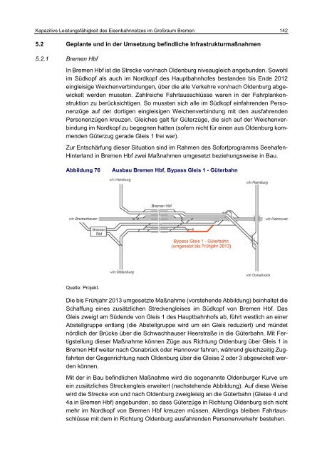 Studie zur kapazitiven Leistungsfähigkeit des Eisenbahnnetzes im ...