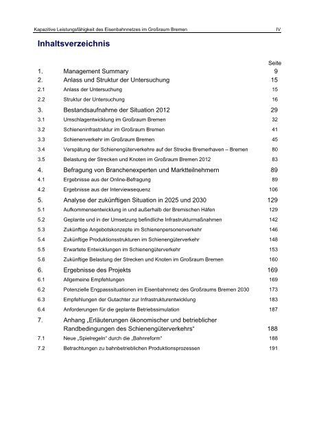 Studie zur kapazitiven Leistungsfähigkeit des Eisenbahnnetzes im ...