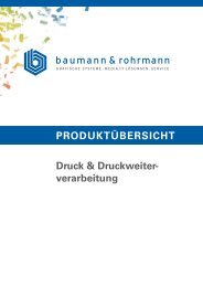 Druck & Druckweiter - Baumann & Rohrmann GmbH