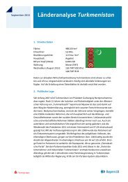 Länderanalyse Turkmenistan - Bayerische Landesbank