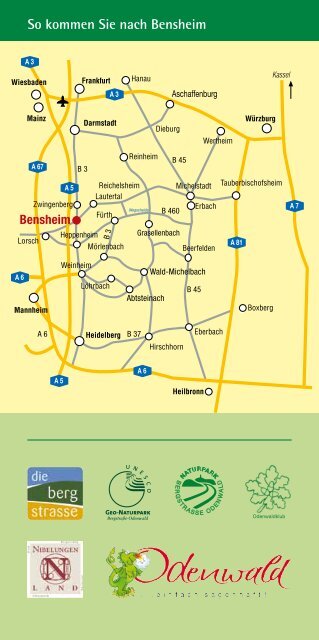 Wanderungen um Bensheim (pdf) - Stadt Bensheim