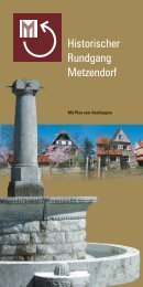 Metzendorfrundgang - Stadt Bensheim