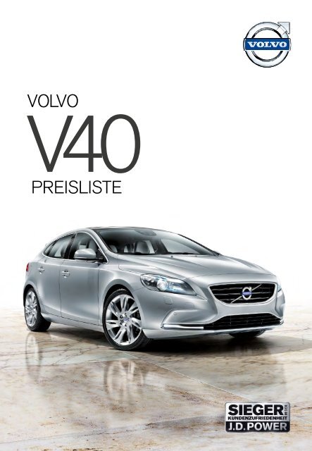 Preisliste Volvo V40