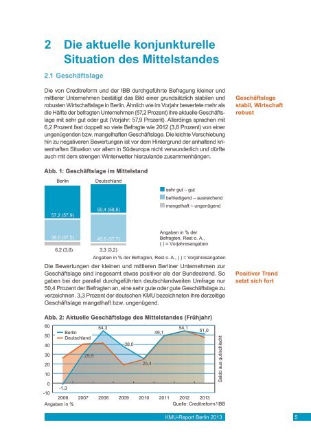 KMU-Report 2013 - Investitionsbank Berlin