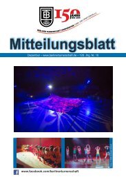 Mitteilungsblatt - Berliner Turnerschaft