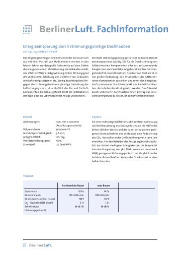 Download kompletter Fachartikel - Berliner Luft Technik GmbH