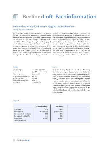 Download kompletter Fachartikel - Berliner Luft Technik GmbH