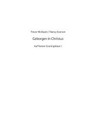 Geborgen in Christus - Betanien Verlag