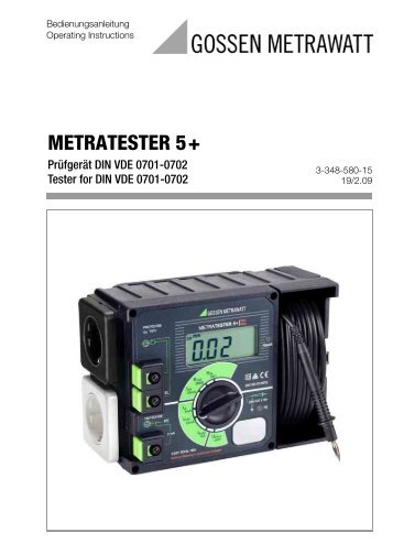 METRATESTER 5+ - datatec Gmbh