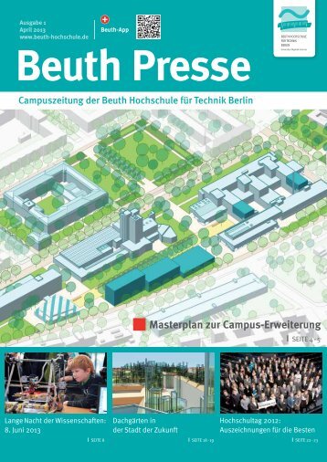 1 Masterplan zur Campus-Erweiterung - Beuth Hochschule für ...