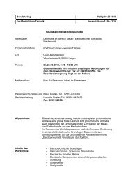 Grundlagen Elektropneumatik - Bezirksregierung Arnsberg