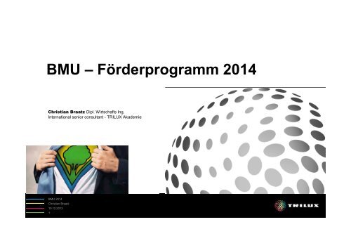 BMU – Förderprogramm 2014