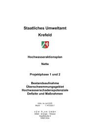 Bericht HWAP Nette - Bezirksregierung Düsseldorf