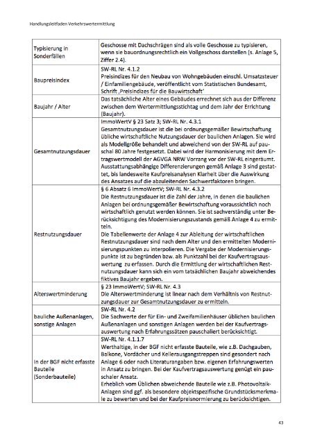 Handlungsleitfaden Verkehrswertermittlung Version 2.0