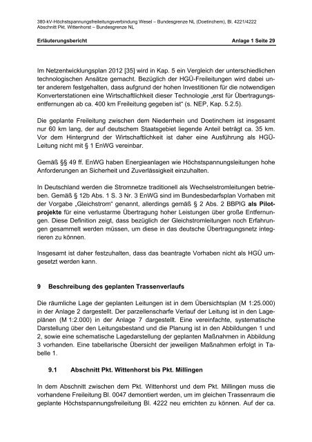 Erläuterungsbericht - Bezirksregierung Münster