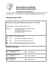 Sitzungsvorlage 1/2013 - Bezirksregierung Münster