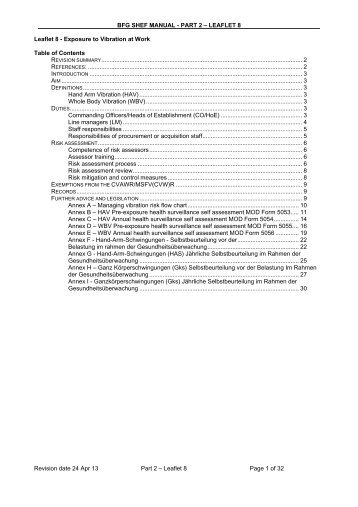 Leaflet 8 - Exposure to Vibration at Work.pdf - BFGnet