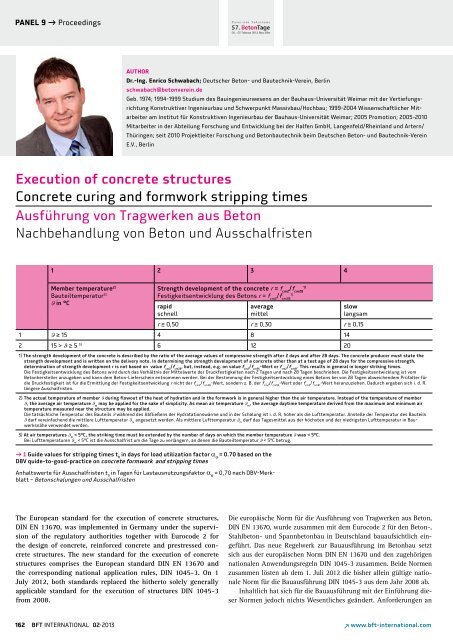 KONGRESSUNTERLAGEN | PROCEEDINGS - Bft-international.com