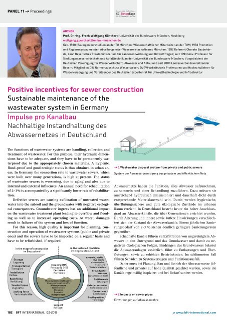 KONGRESSUNTERLAGEN | PROCEEDINGS - Bft-international.com