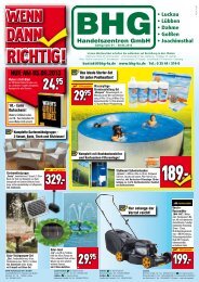 RICHTIG! - BHG Handelszentren GmbH