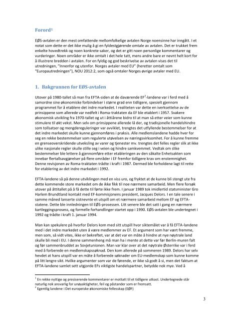 Working Paper Series 5/13 EØS-AVTALEN - BI Norwegian Business ...