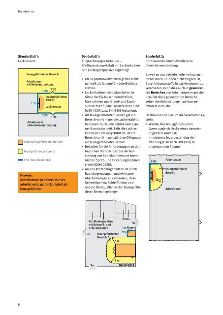 Explosionsschutzdokument - Berufsgenossenschaft Holz und Metall