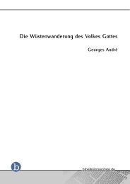 Die Wüstenwanderung des Volkes Gottes - Bibelkommentare.de