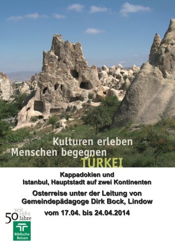 können Sie das Programm dieser Türkei-Reise ... - Biblische Reisen