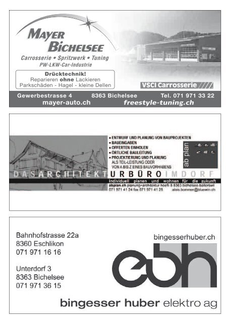 NBB 2013 - Gemeinde Bichelsee-Balterswil