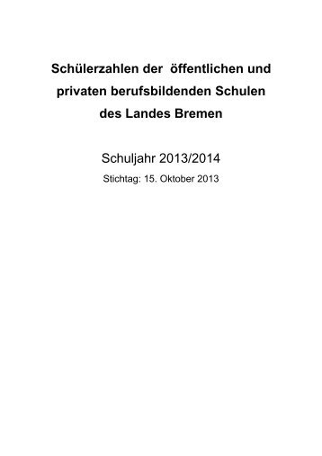 pdf, 1.5 MB - Die Senatorin für Bildung und Wissenschaft - Bremen