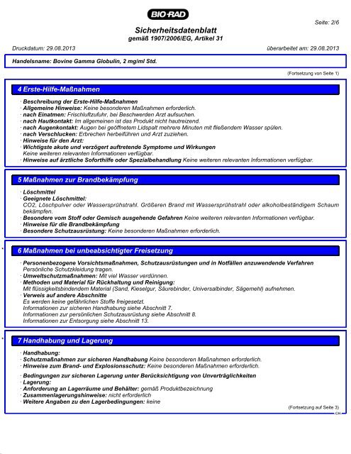 Kit Components 08/29/2013 Product code Description ... - Bio-Rad