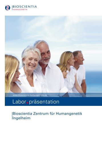 Humangenetik Infobroschuere - Bioscientia