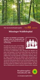 Münsinger Waldlehrpfad - Biosphärengebiet Schwäbische Alb