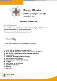 Newsletter November 2013 - Bistum Münster