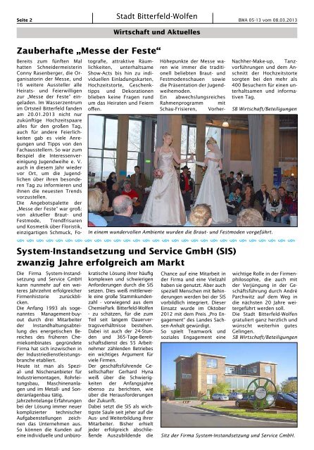 Amtsblatt 05-13 erschienen am 08.03.2013.pdf - Stadt Bitterfeld ...