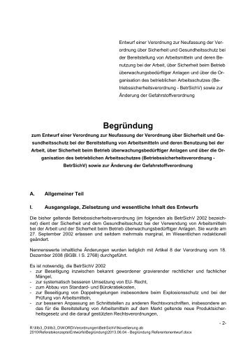 Begründung zum Referentenentwurf [PDF, 98KB]