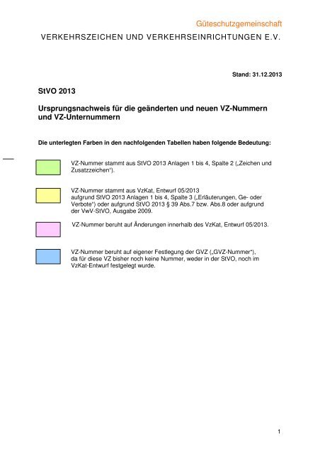 verkehrszeichen und verkehrseinrichtungen ev - Bms-freiburg.de