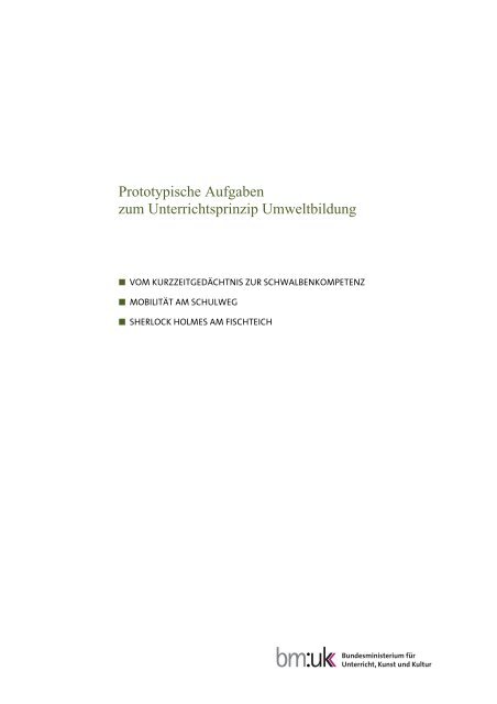 Prototypische Beispiele Umweltbildung (pdf, 273 KB)