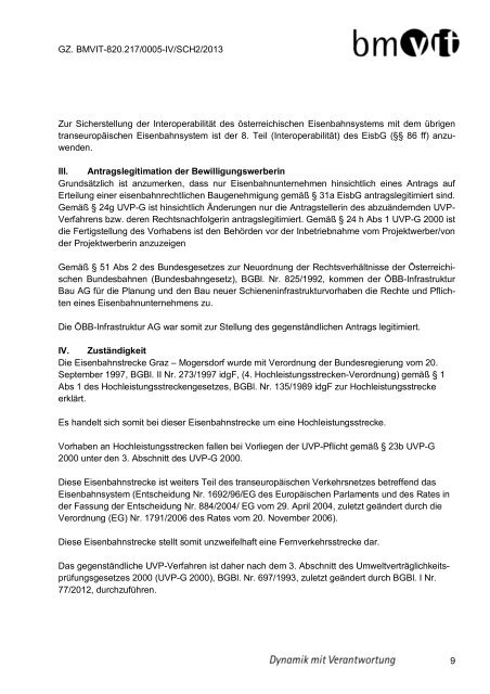 Inbetriebnahmebescheid vom 14. November 2013 (pdf 444 KB)