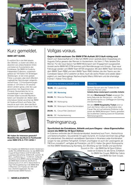 BMW emotion 2/2013 Ausgabe hier als PDF herunterladen.